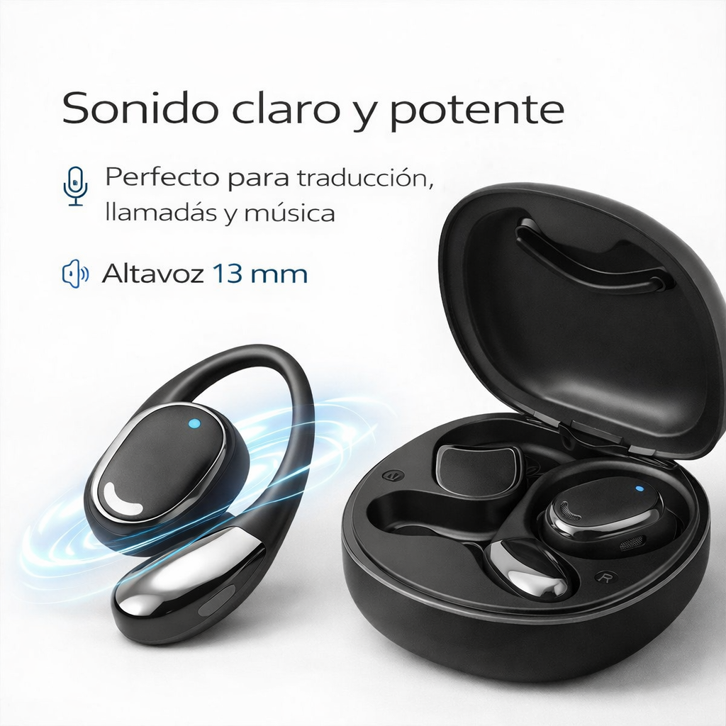 Auriculares inalámbricos Traductores de Alta Precisión