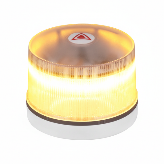 Baliza V16 encendida sin marca