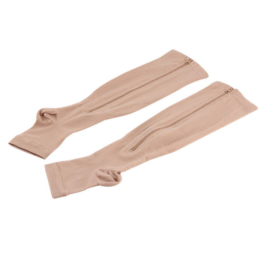 Medias De Compresión Con Cremallera