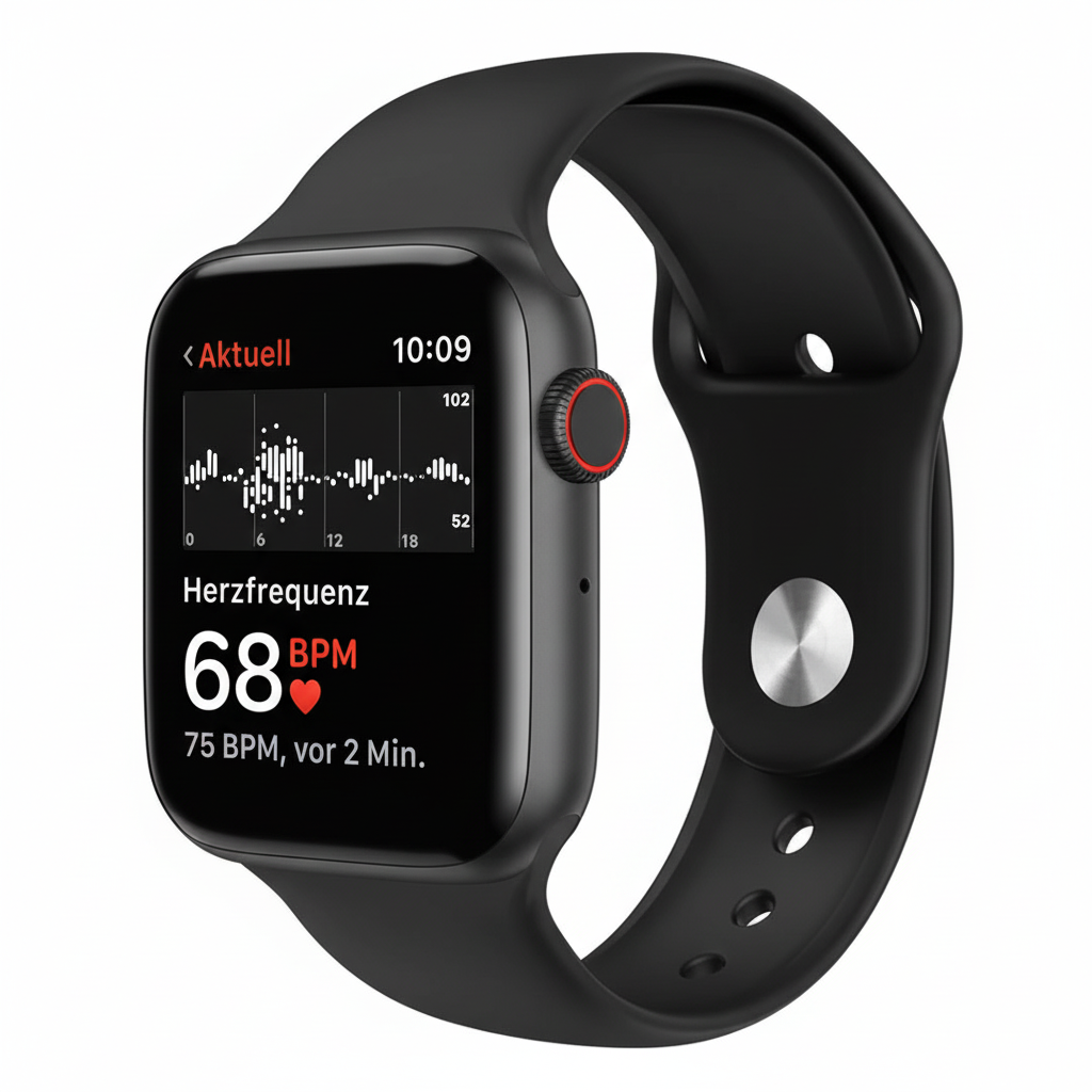 Reloj en ángulo con monitor de frecuencia cardíaca