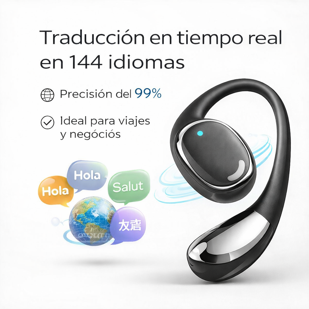 Auriculares inalámbricos Traductores de Alta Precisión