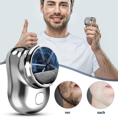 Mini Afeitadora Eléctrica Portátil para Hombre